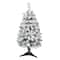 3ft. Unlit Flocked Rock Springs Spruce Artificial Christmas Tree